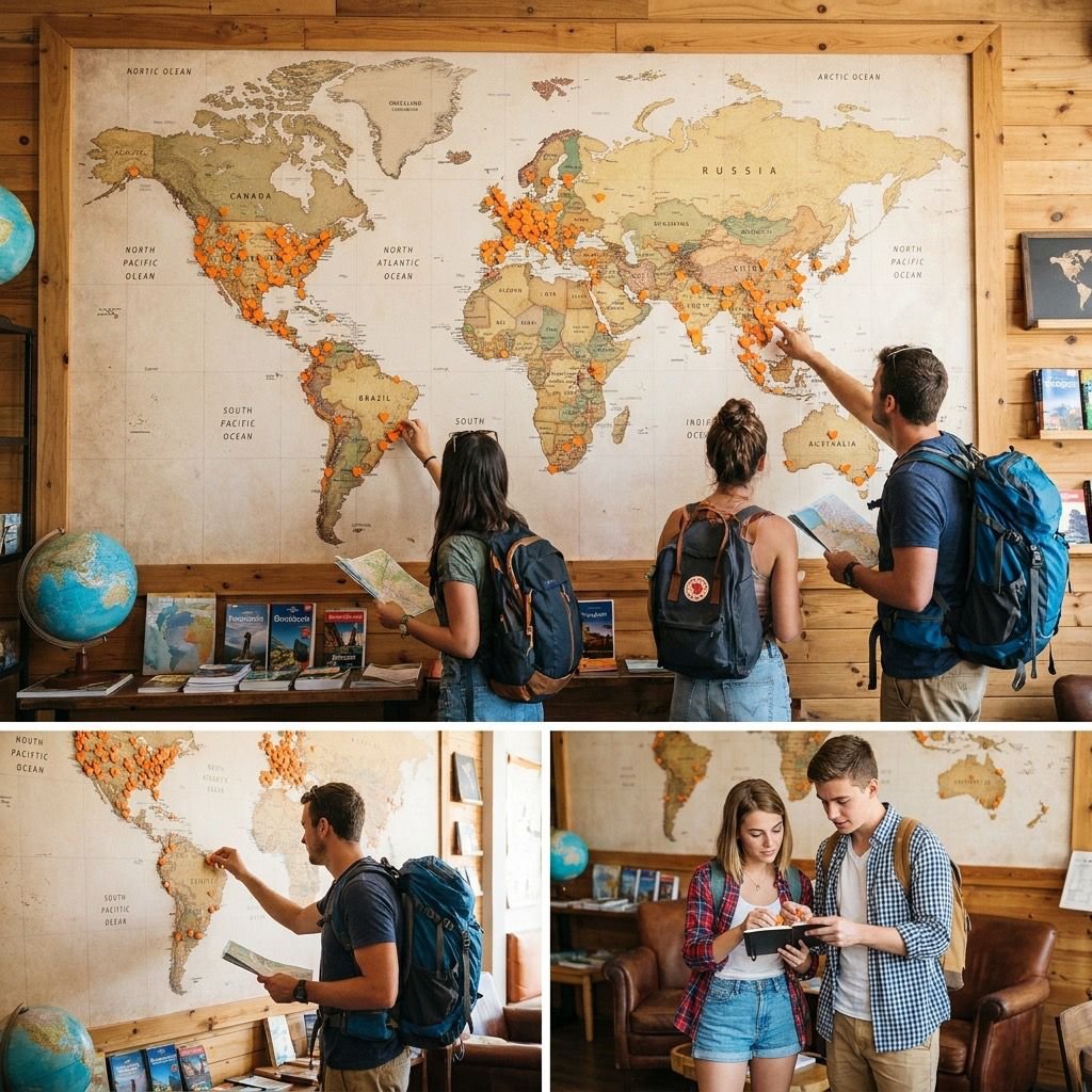 Cómo llenar tu mapa de corazones antes de viajar