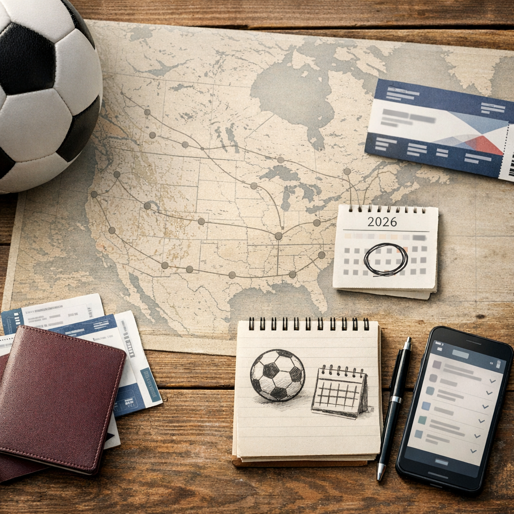 Cómo planear tu viaje al Mundial FIFA 2026 — Guía completa + consejos